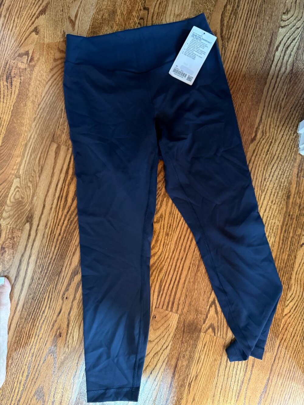 NWT Lululemon Wunder Under SmoothCover HR Tight 25" True Navy Size 10